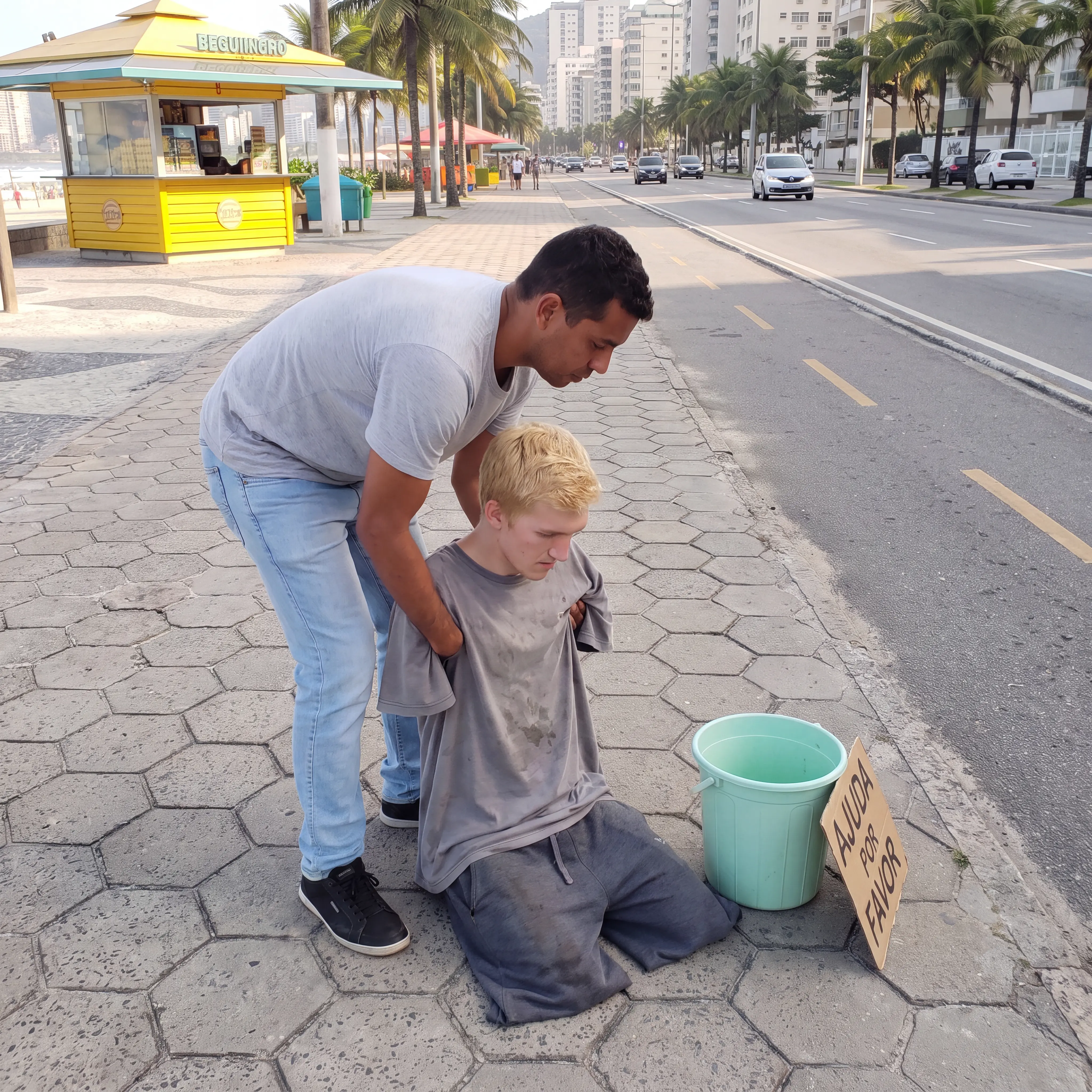 Felipe com a família
